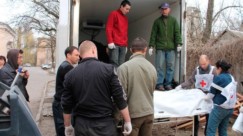 Українська сторона забрала з Донецька 22 тіла українських військових
