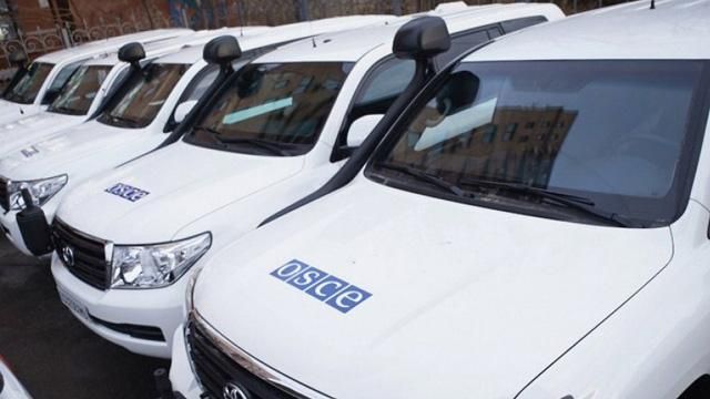 ОБСЄ: Наших транспортних засобів не обстрілювали