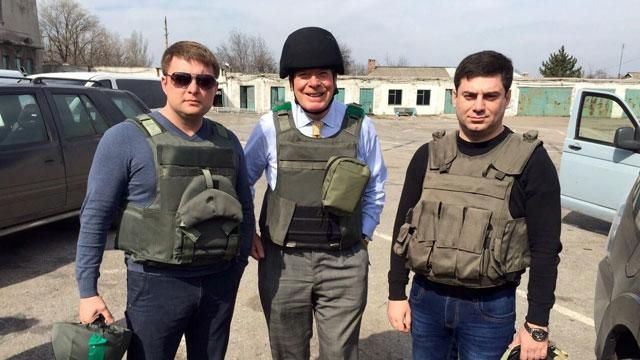 Британский лорд попал под обстрел на Донбассе Британский лорд попал под обстрел на Донбассе