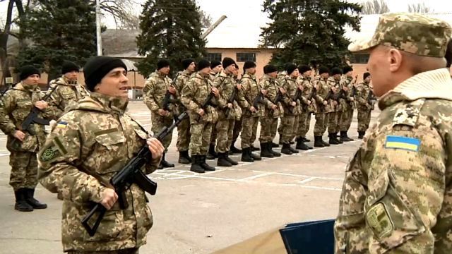 Спецназовцы из "Сармата" присягнули на верность Украине Спецназовцы из "Сармата" присягнули на верность Украине