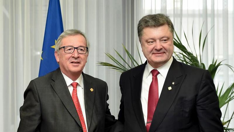Порошенко просить Юнкера посприяти направленню миротворчого контингенту ЄС Порошенко просить Юнкера посприяти направленню миротворчого контингенту ЄС