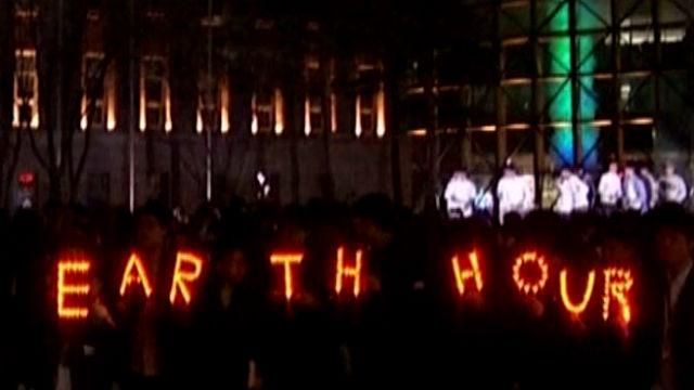 По всему миру прошел "час земли" По всему миру прошел "час земли"