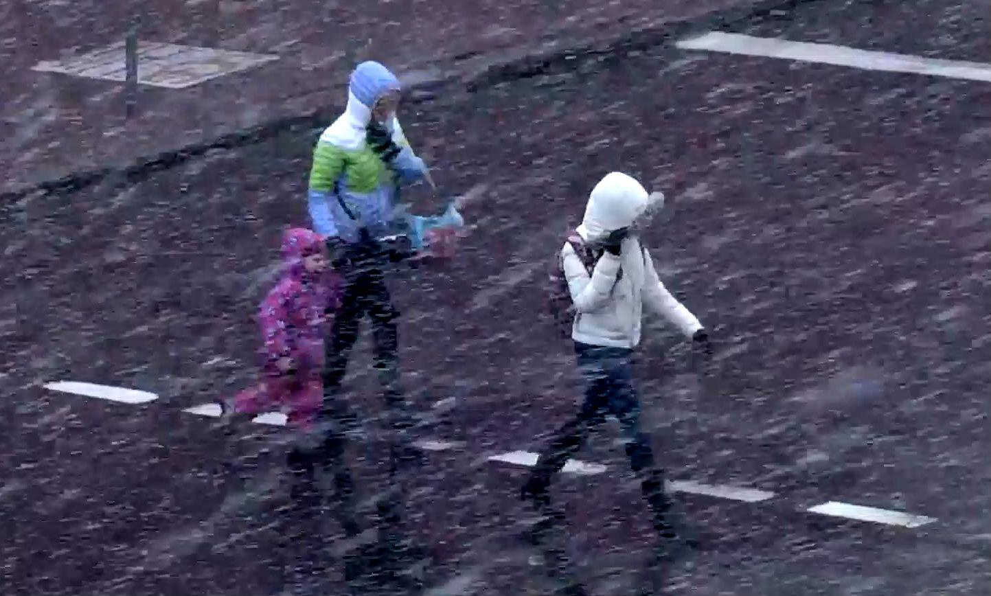 Зима вернулась в Украину