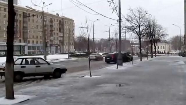 Негода залишила Харків без громадського транспорту