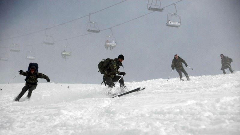 Украинские бойцы прошли горную подготовку в Грузии Украинские бойцы прошли горную подготовку в Грузии