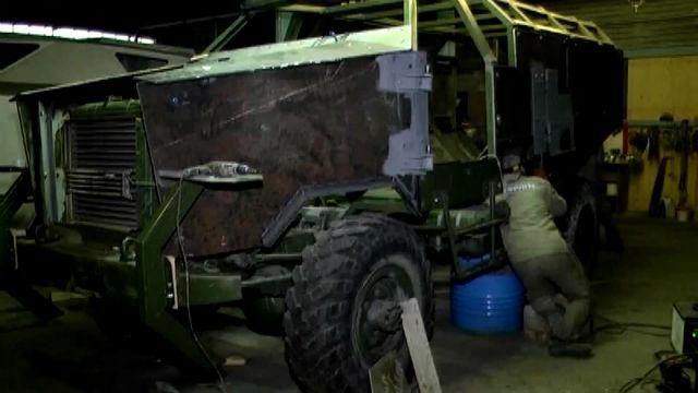 Сумські конструктори розробили унікальну десантно-штурмову машину для АТО