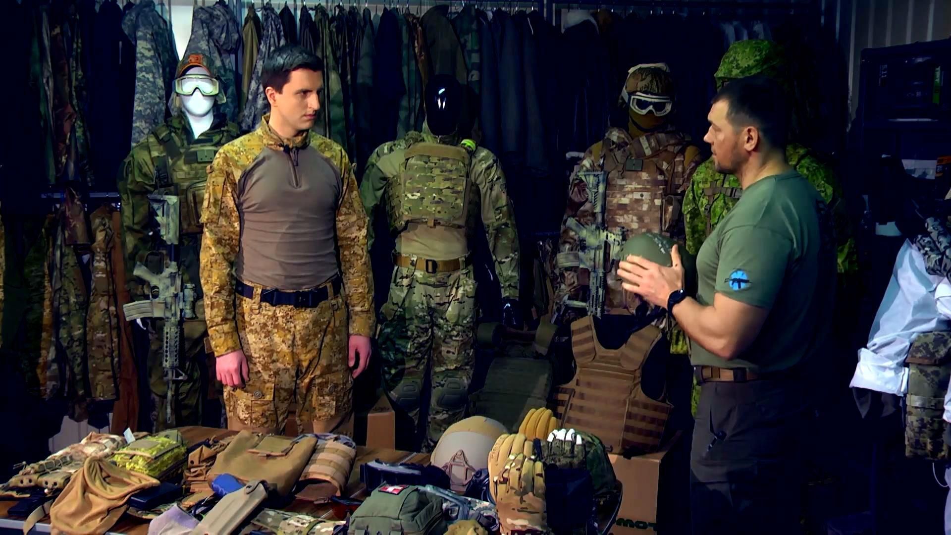 "Курс воїна". Екіпірування бійця "Курс воїна". Екіпірування бійця