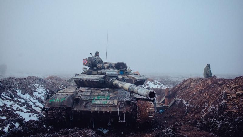 Боевики пытались вытеснить силы АТО на Артемовском направлении