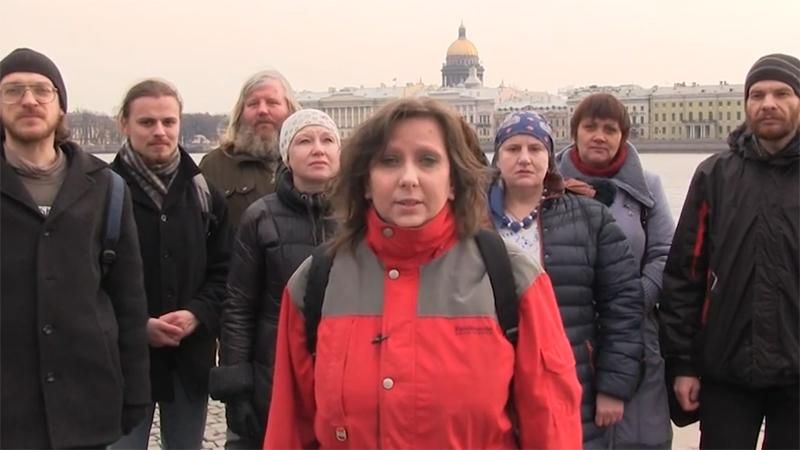 Православные Петербурга попросили у украинцев прощения за войну Православные Петербурга попросили у украинцев прощения за войну