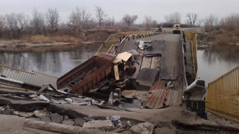 На Луганщині чоловік підірвався на зруйнованому мосту 