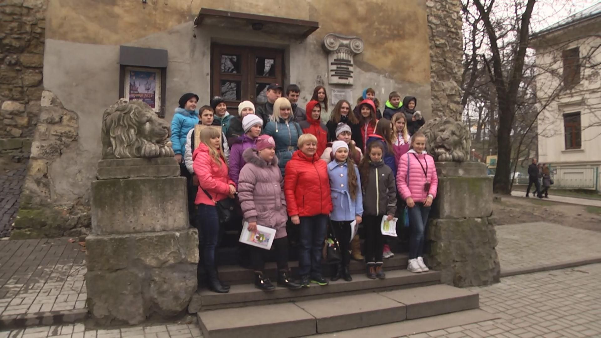 Діти зі Слов'янська побували у Львові