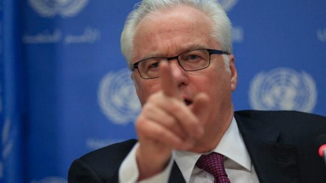 Чуркин уверяет, что Запад первый нарушил суверенитет Украины Чуркин уверяет, что Запад первый нарушил суверенитет Украины