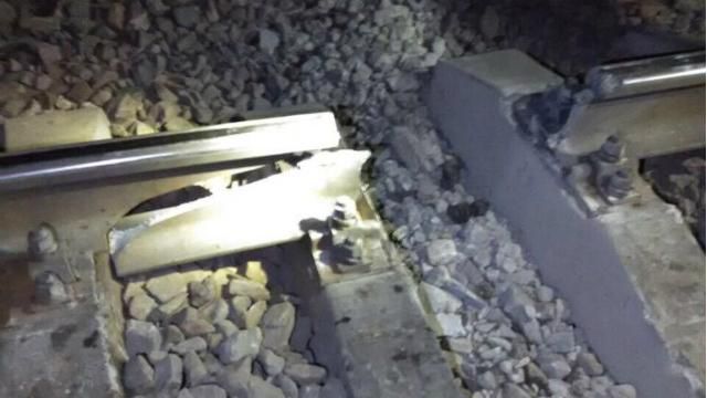 Прогремел взрыв на железной дороге Харьковской области