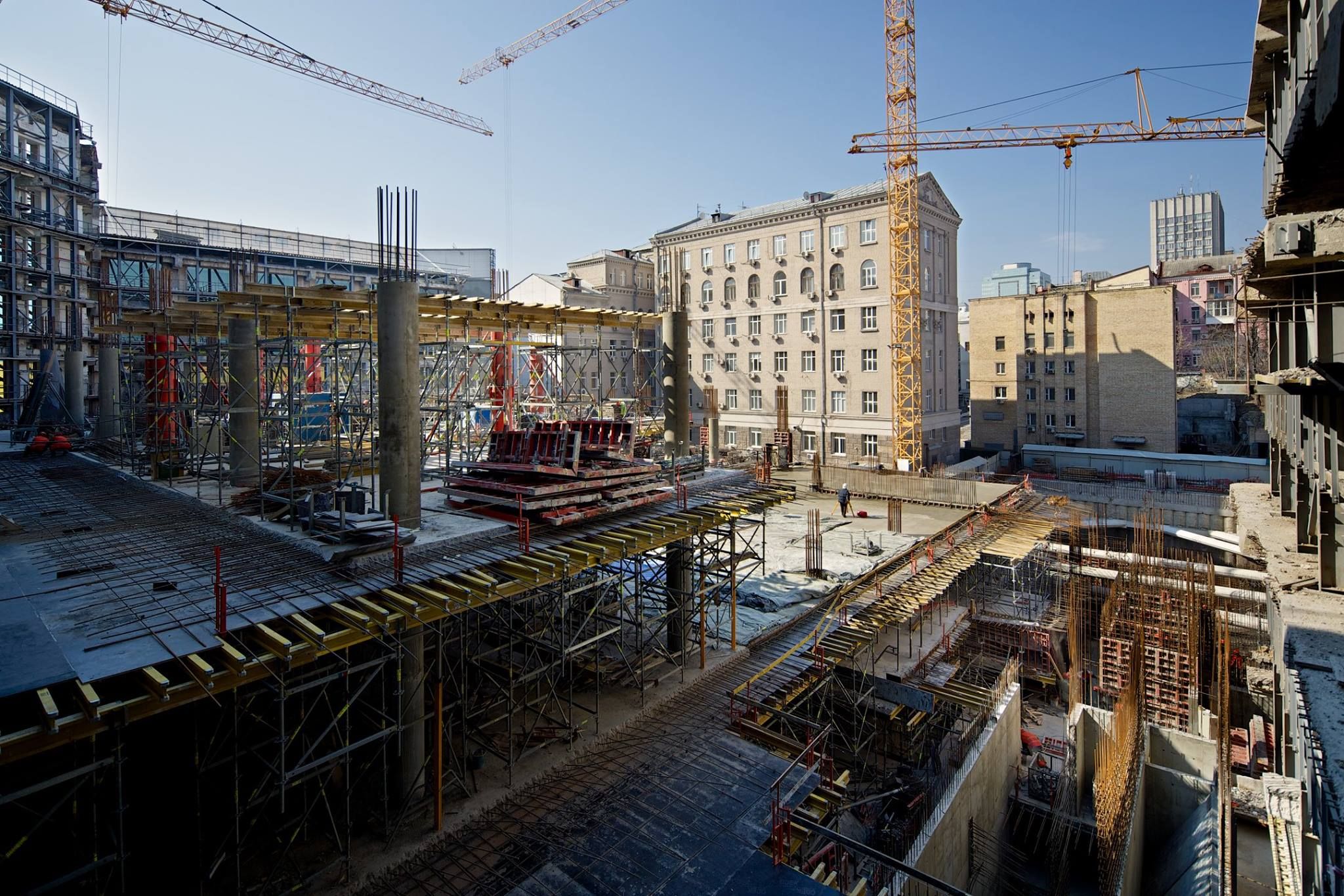 Реконструкция киевского ЦУМа изнутри Реконструкция киевского ЦУМа изнутри