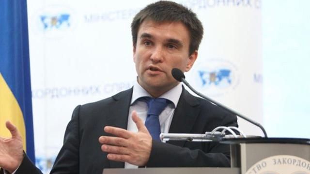 Клімкін каже, що Росія насправді зацікавлена в миротворцях на Донбасі