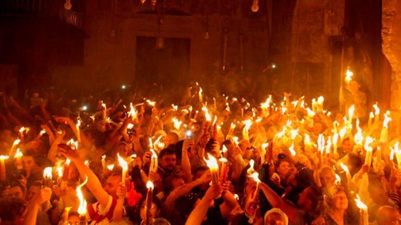 Благодатный огонь уже в Украине - 11 апреля 2015 - Телеканал новин 24 Благодатный огонь уже в Украине - 11 апреля 2015 - Телеканал новин 24