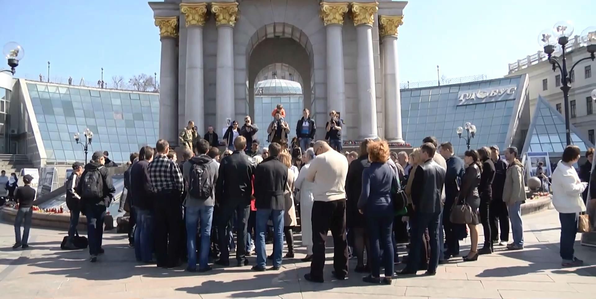 В Киеве записали обращение украинцев к россиянам