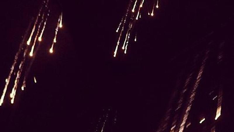 Террористы применили фосфорные боеприпасы, — батальон "Крым" Террористы применили фосфорные боеприпасы, — батальон "Крым"