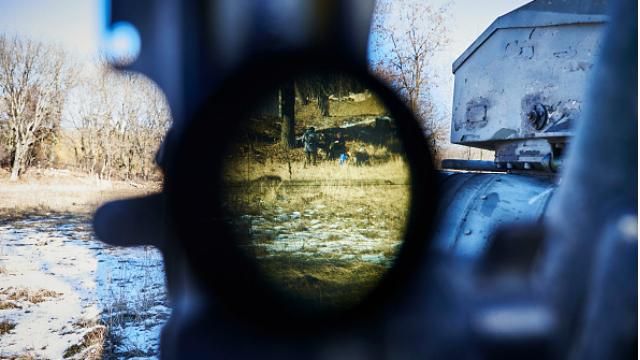 Бійці "Азову" знищили кулеметника та снайпера бойовиків Бійці "Азову" знищили кулеметника та снайпера бойовиків