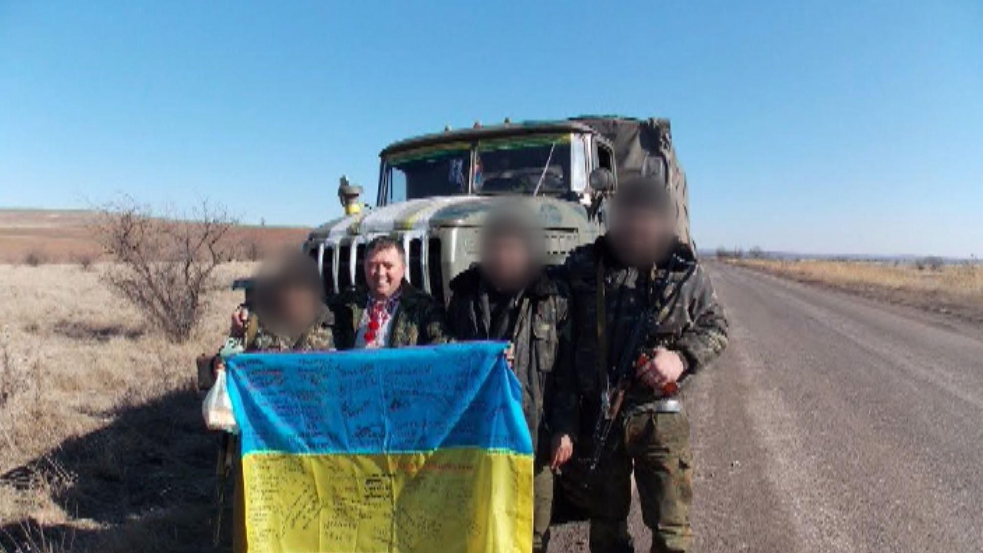 Пленного волонтера сепаратисты пытали током Пленного волонтера сепаратисты пытали током