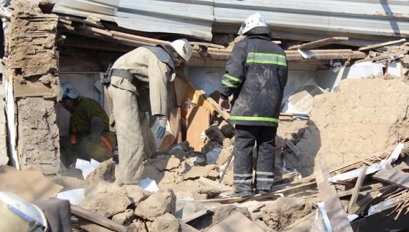 В Мелитополе взрыв сравнял с землей частный дом В Мелитополе взрыв сравнял с землей частный дом