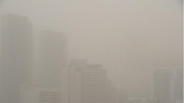 Пекин накрыла мощная пыльная буря