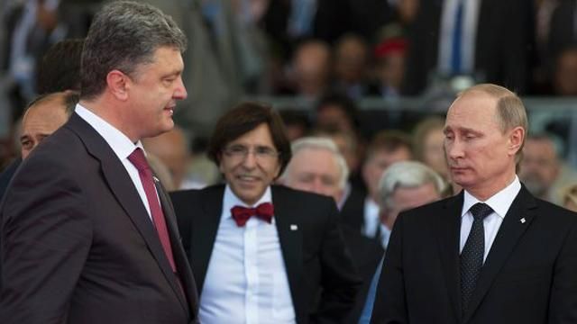 Путін каже, що деколи говорить Порошенку "ти" Путін каже, що деколи говорить Порошенку "ти"