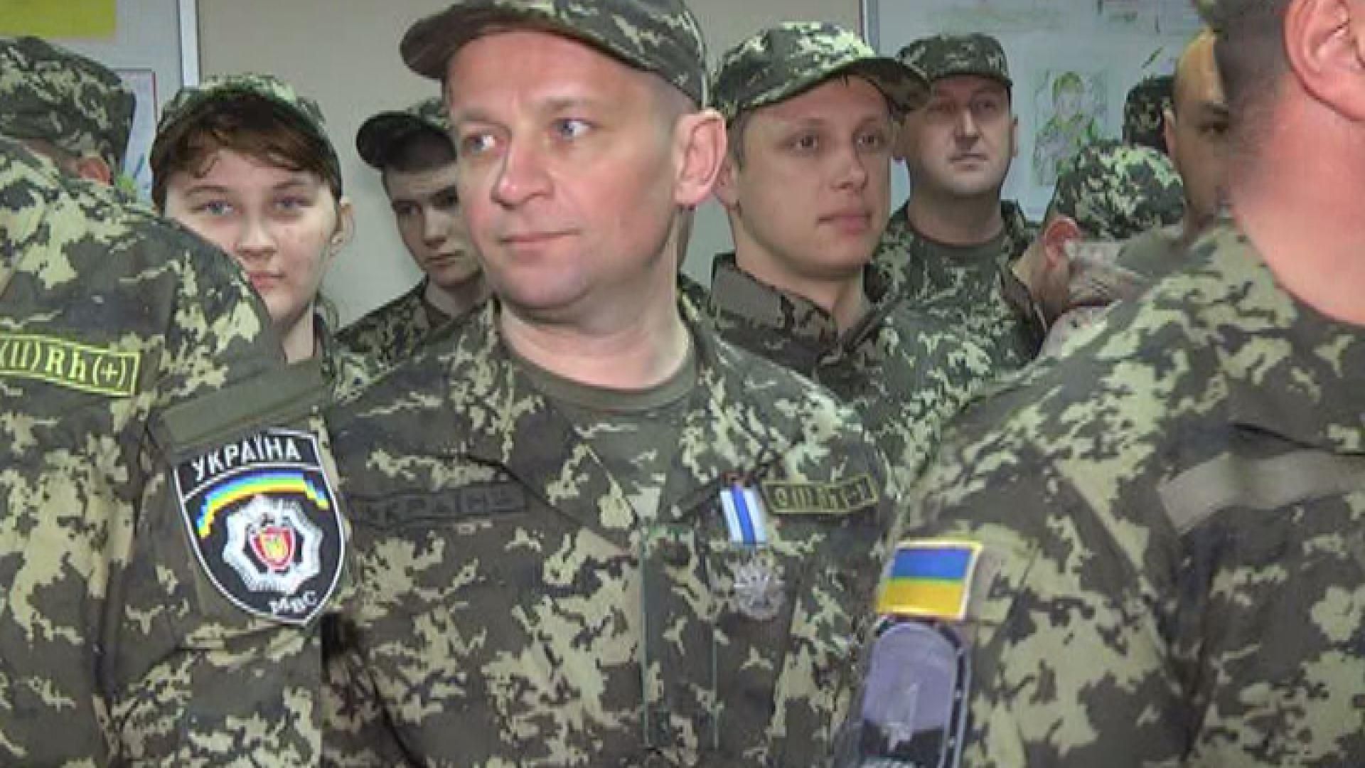 Олег Скрипка став бійцем "Дніпро-1" Олег Скрипка став бійцем "Дніпро-1"