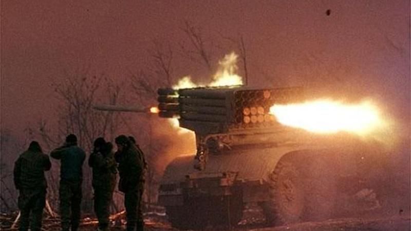 Терористи обстріляли з "Граду" сили АТО поблизу Авдіївки Терористи обстріляли з "Граду" сили АТО поблизу Авдіївки