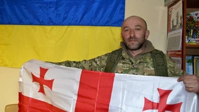 Под Широкино погиб грузинский боец "Азова"
