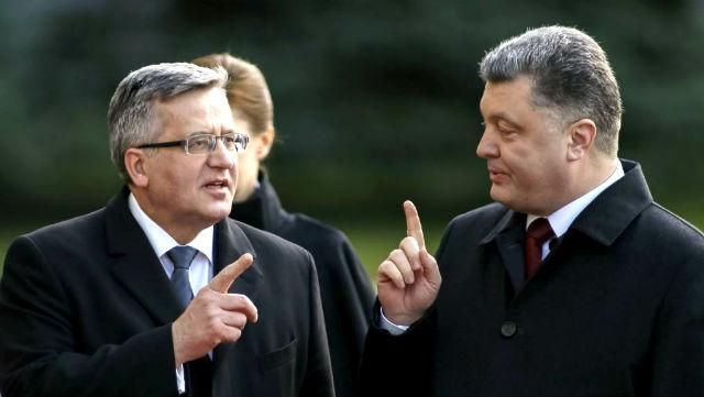 Будущее Польши решается на востоке Украины, — Коморовский