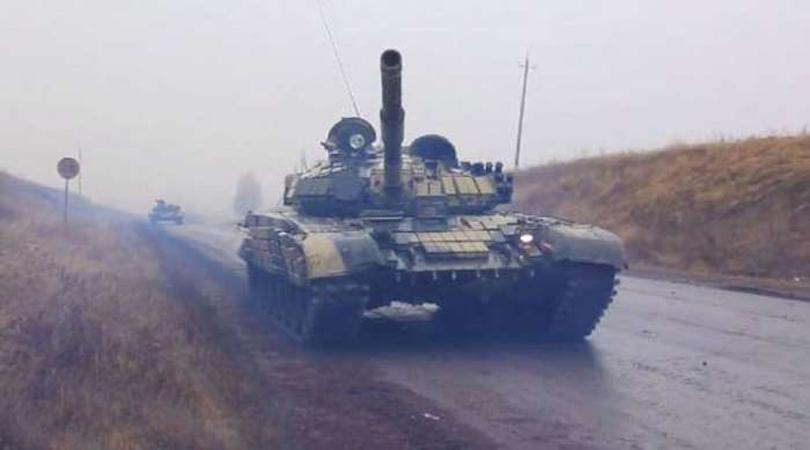 Бойовики намагались спровокувати сили АТО танками Бойовики намагались спровокувати сили АТО танками