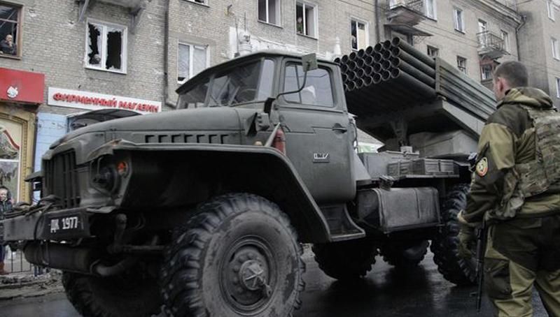 ОБСЕ зафиксировала исчезновения с мест хранения отведенных "Градов" боевиков