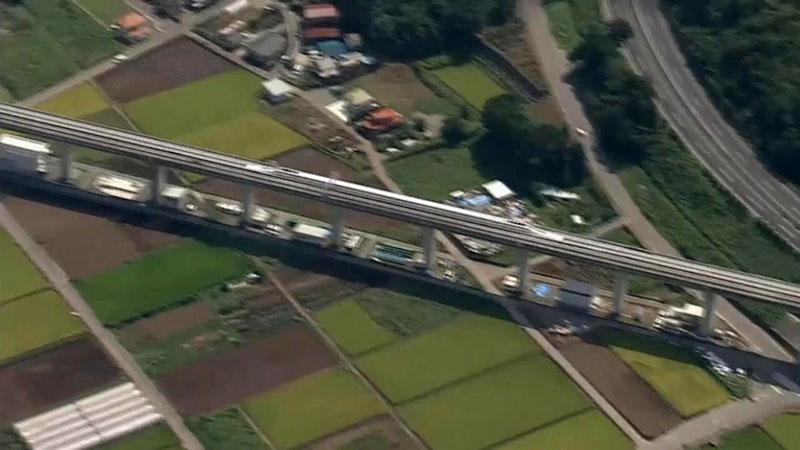 В Японии поезд разогнался до 603 километров в час