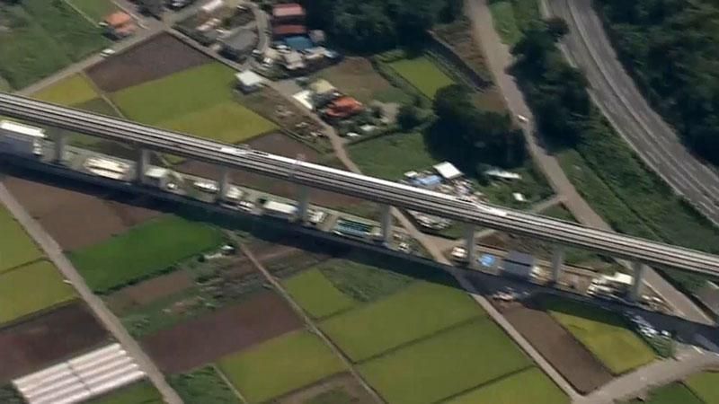 В Японии поезд разогнался до 603 километров в час