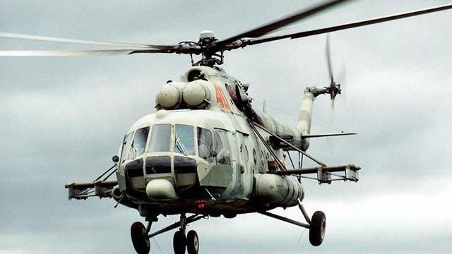 Біля Криму в повітряний простір України залетів російський вертоліт Мі-8 