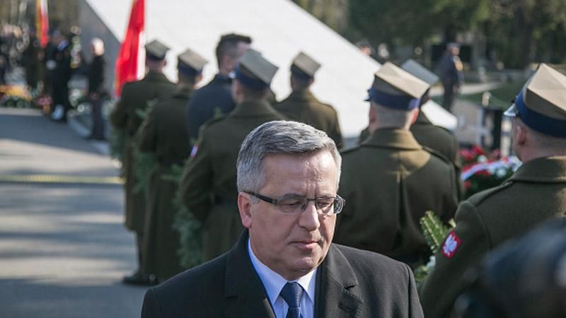 Російські ЗМІ перекрутили слова Коморовського, щоб посварити Україну і Польщу Російські ЗМІ перекрутили слова Коморовського, щоб посварити Україну і Польщу