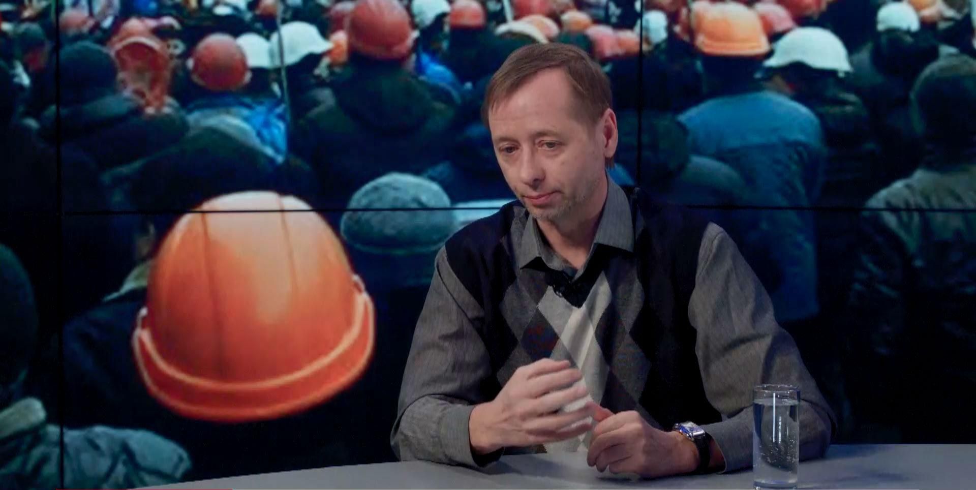 Шахтарські страйки використовують "керівники" Донбасу, — політолог Шахтарські страйки використовують "керівники" Донбасу, — політолог