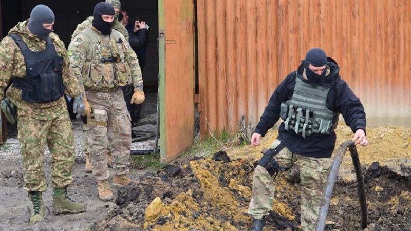 СБУ ликвидировала контрабандный нефтепровод из России СБУ ликвидировала контрабандный нефтепровод из России