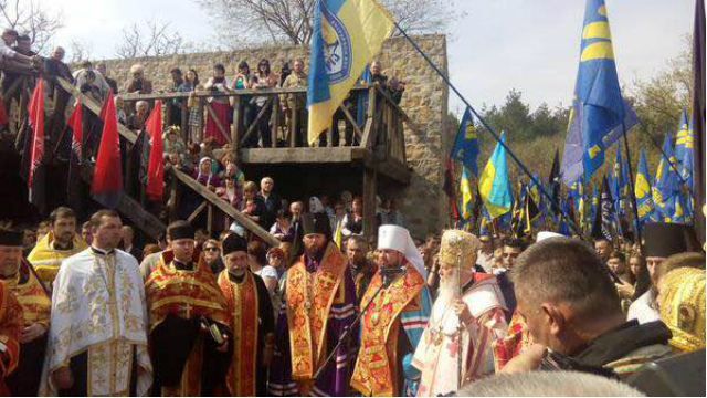 У Холодному Яру освятили "Легіон Свободи"