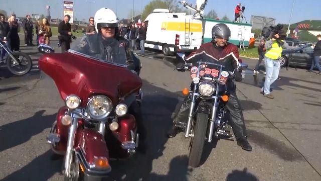 Путінських "Нічних вовків" завернули на польському кордоні Путінських "Нічних вовків" завернули на польському кордоні