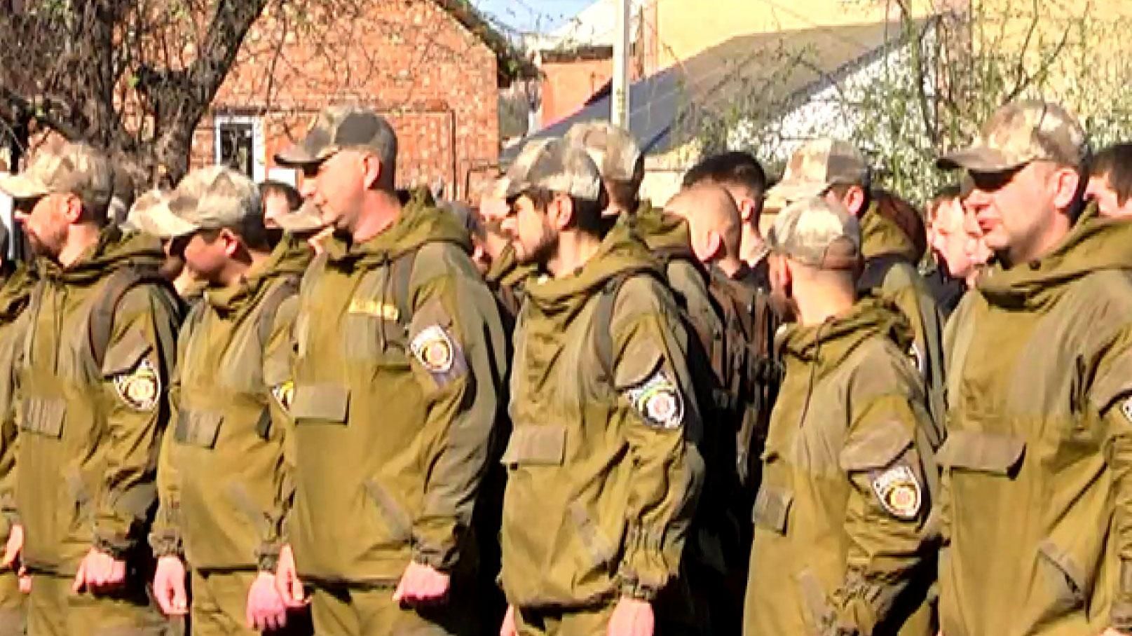 На Донбасс в составе батальона МВД поедет девушка-новобранка