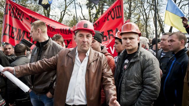 Шахтарі скасували заплановані протести у Києві Шахтарі скасували заплановані протести у Києві