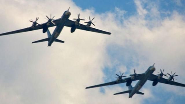 Российские бомбардировщики вторглись в небо США