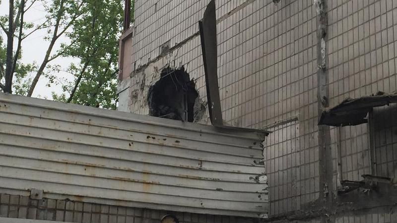 З’явилися фото Донецька після нічних обстрілів