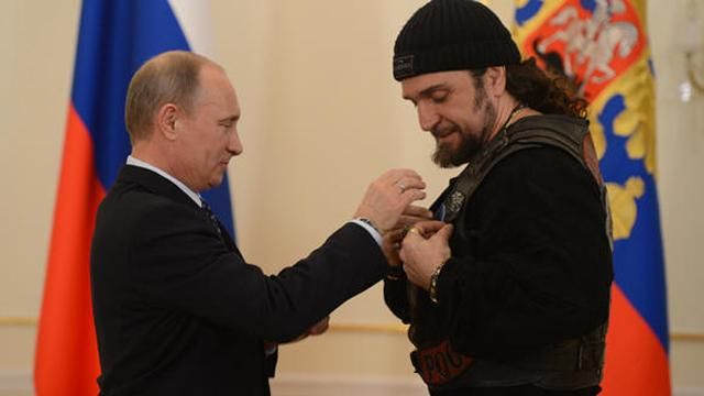 "Ночные волки" обещают развесить георгиевские ленты по Львову "Ночные волки" обещают развесить георгиевские ленты по Львову