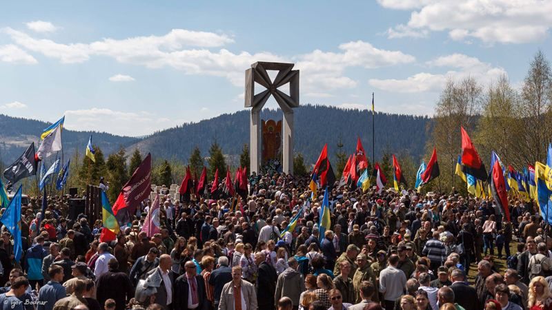 100-річчя подвигу Січових стрільців на горі Маківка у фотографіях