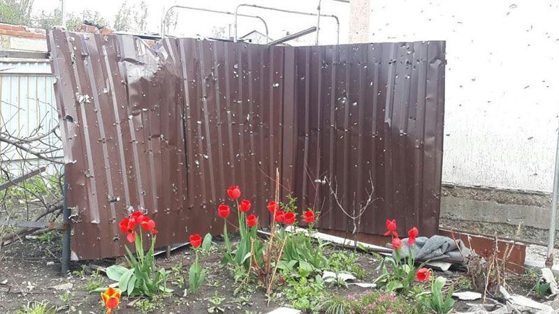 Украинские бойцы показали, что осталось от Песков Украинские бойцы показали, что осталось от Песков