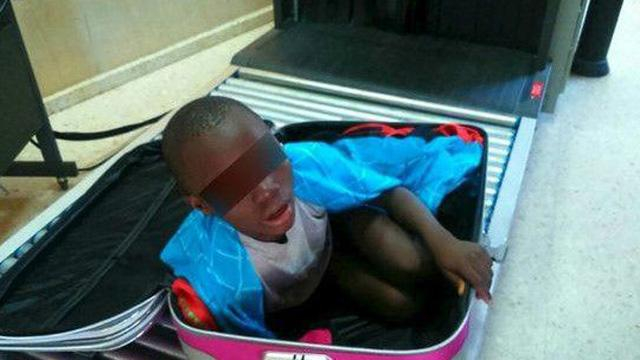 В Испанию мальчика привезли в чемодане