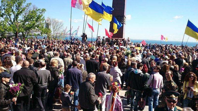 В Одесі ветеранів охороняють бійці "Шторму" В Одесі ветеранів охороняють бійці "Шторму"
